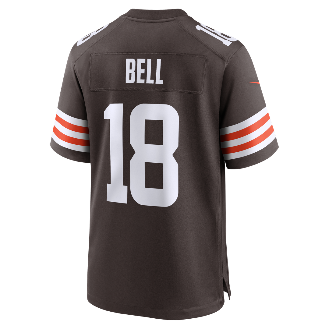 David Bell Cleveland Browns Nike Game Official Jersey - Brown