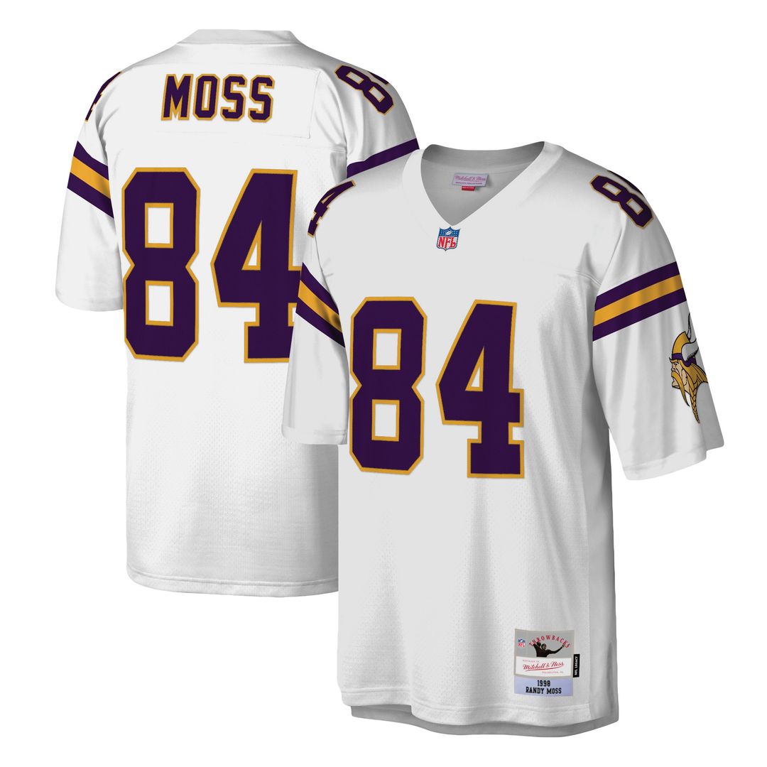 Randy Moss Minnesota Vikings Mitchell & Ness Legacy Replica Official Jersey - Purple