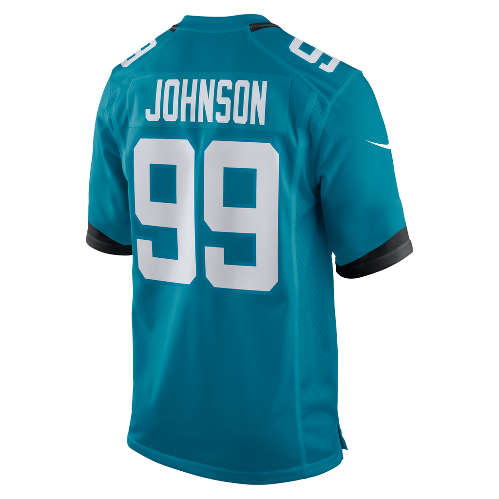 Austin Johnson Jacksonville Jaguars Nike Team Game Jersey - Teal