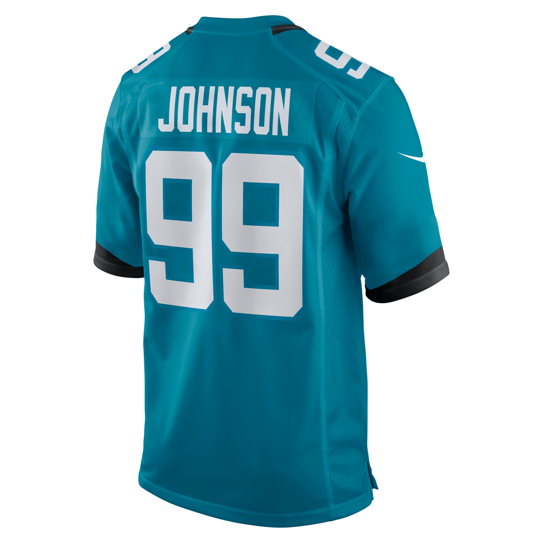 Austin Johnson Jacksonville Jaguars Nike Team Game Jersey - Teal
