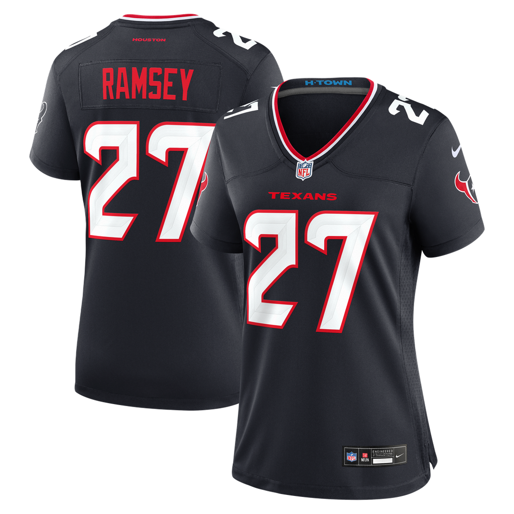 Kamari Ramsey Houston Texans Nike Women's Team Game Official Jersey -  Navy