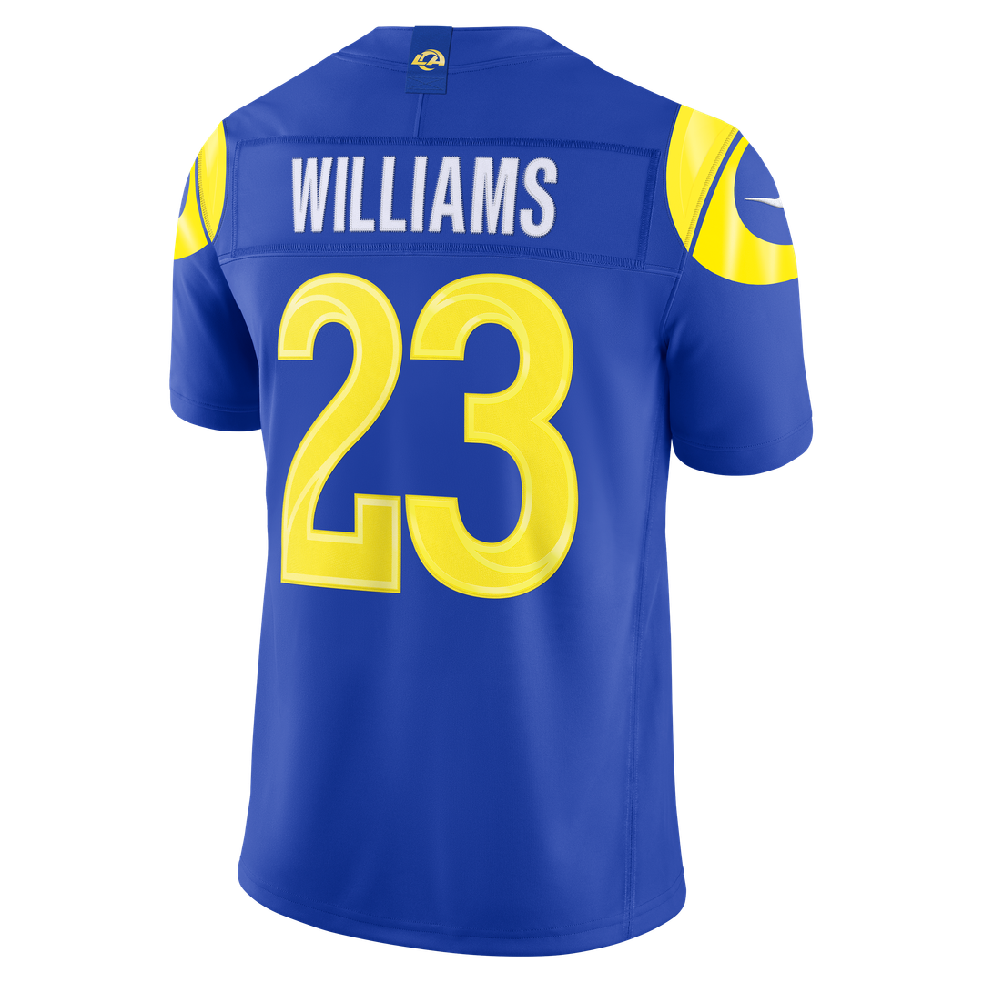 Kyren Williams Los Angeles Rams Nike Vapor F.U.S.E. Stitched Limited Official Jersey - White