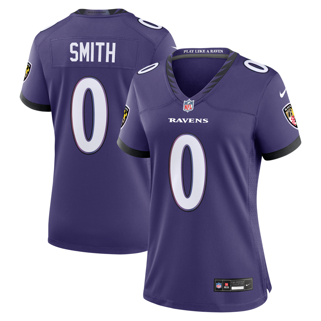 Roquan Smith Baltimore Ravens Nike Women's Alternate Game Official Jersey - Black