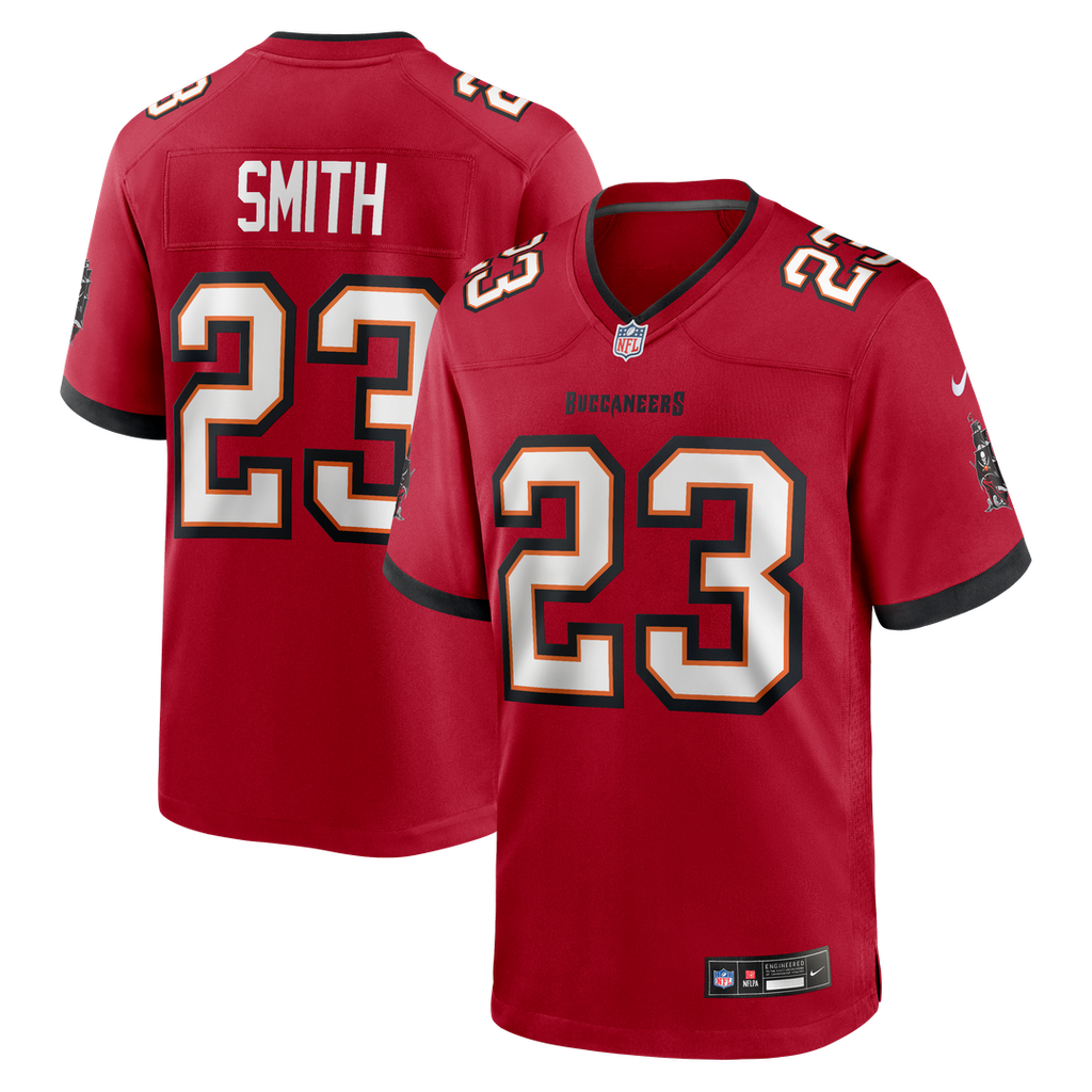 Tykee Smith Tampa Bay Buccaneers Nike  Game Official Jersey -  Red