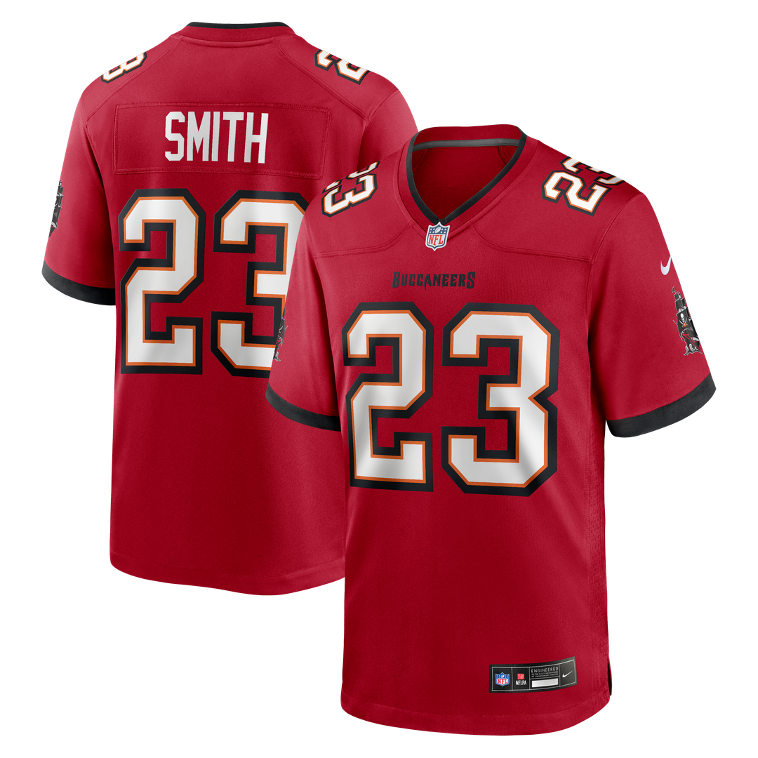 Tykee Smith Tampa Bay Buccaneers Nike  Game Official Jersey -  Red