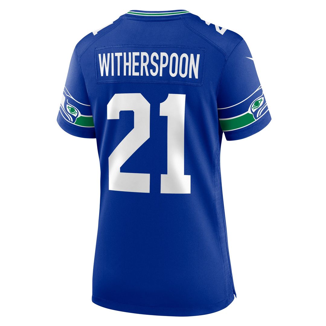 Devon Witherspoon Seattle Seahawks Nike Women's Alternate 50th Season Game Official Jersey - Royal