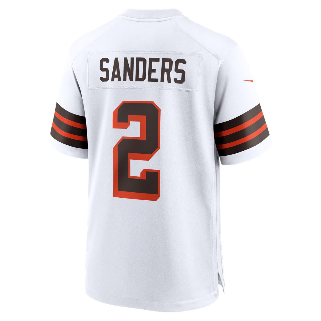 Shedeur Sanders Cleveland Browns Nike Alternate Game Jersey - White