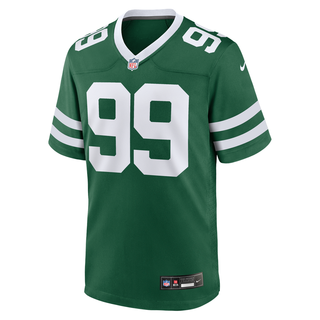T'Vondre Sweat New York Jets Nike Team Game Official Jersey - Legacy Green