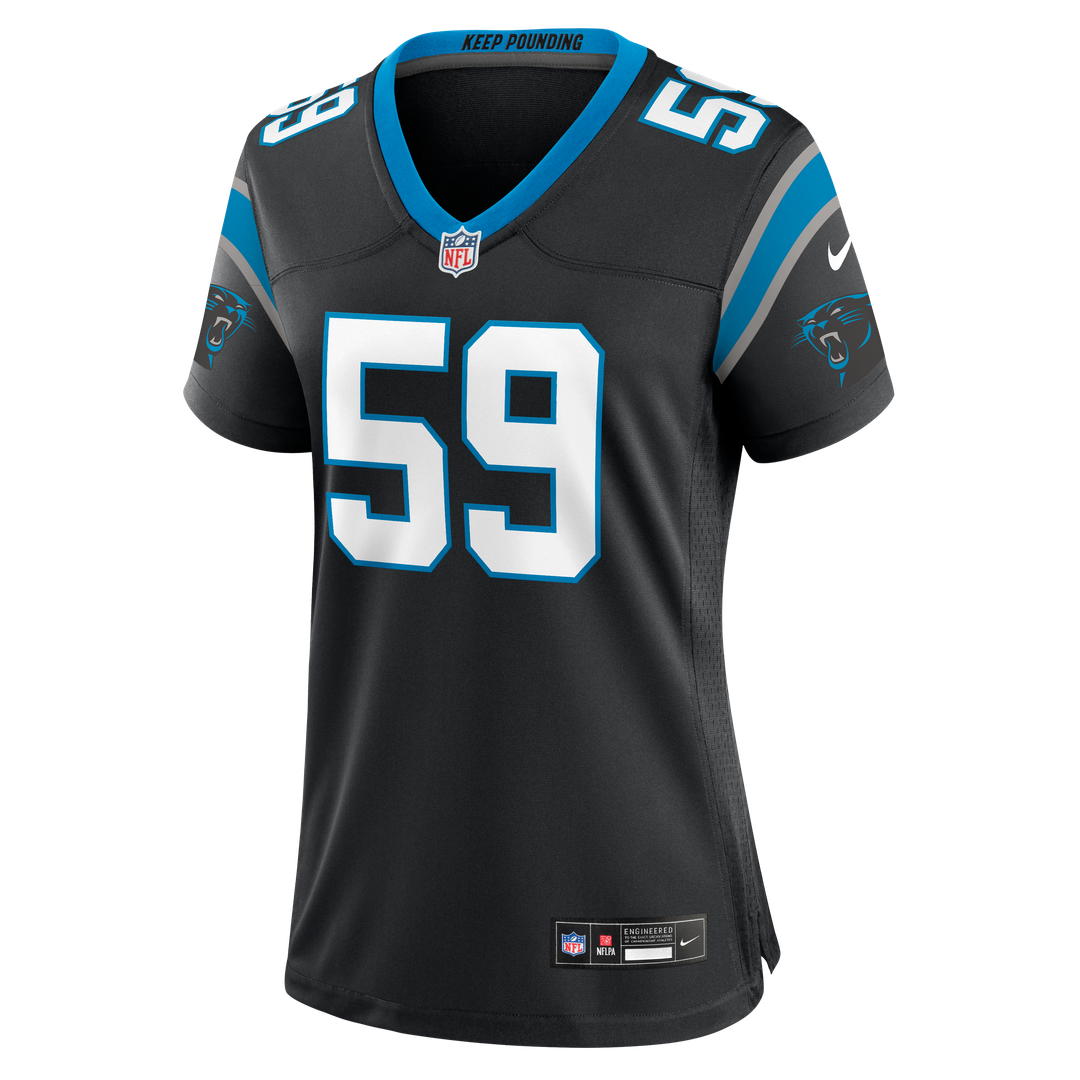 Luke Kuechly Carolina Panthers Nike Women's Team Game Jersey - Black