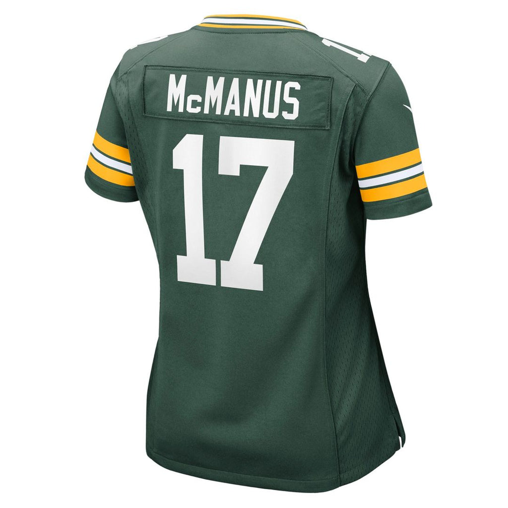 Brandon McManus Green Bay Packers Nike Women's Team Game Jersey - Green