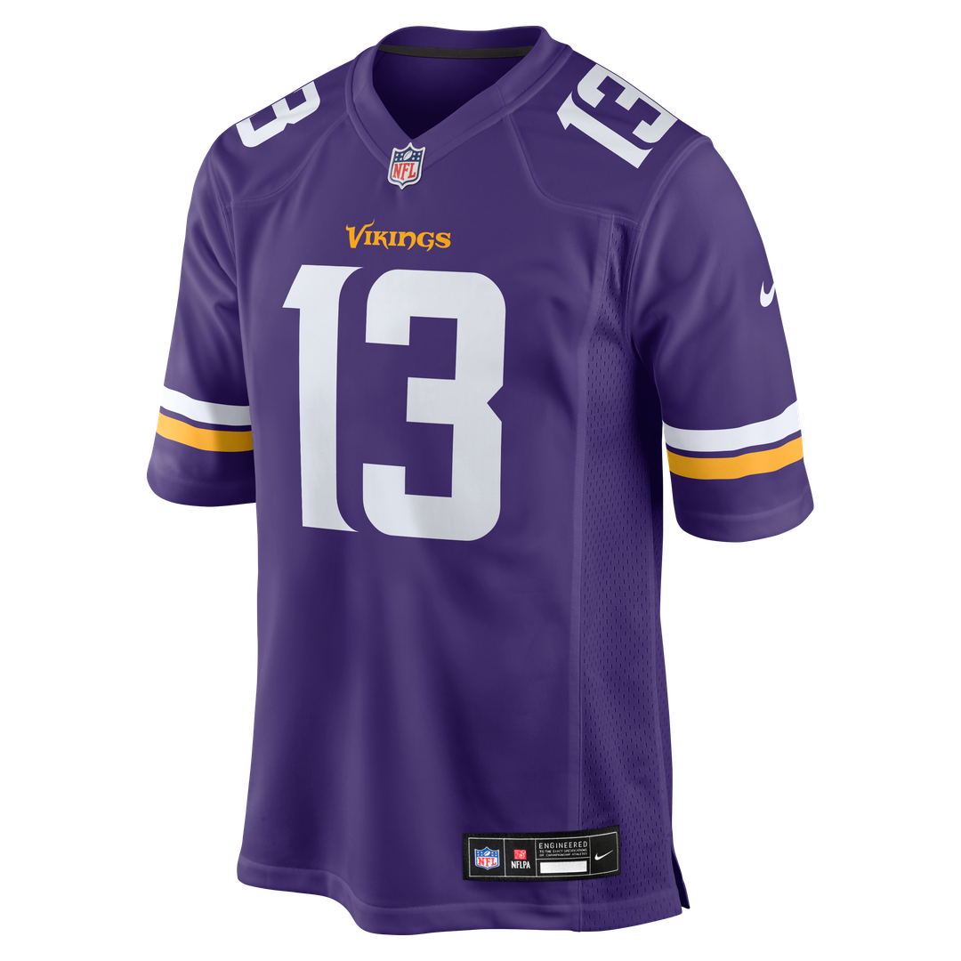 Tai Felton Minnesota Vikings Nike Team Game Official Jersey -  Purple