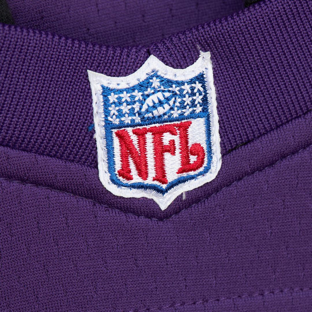 Randy Moss Minnesota Vikings Mitchell & Ness Player Name & Number Hoodie Legacy Official Jersey - Purple