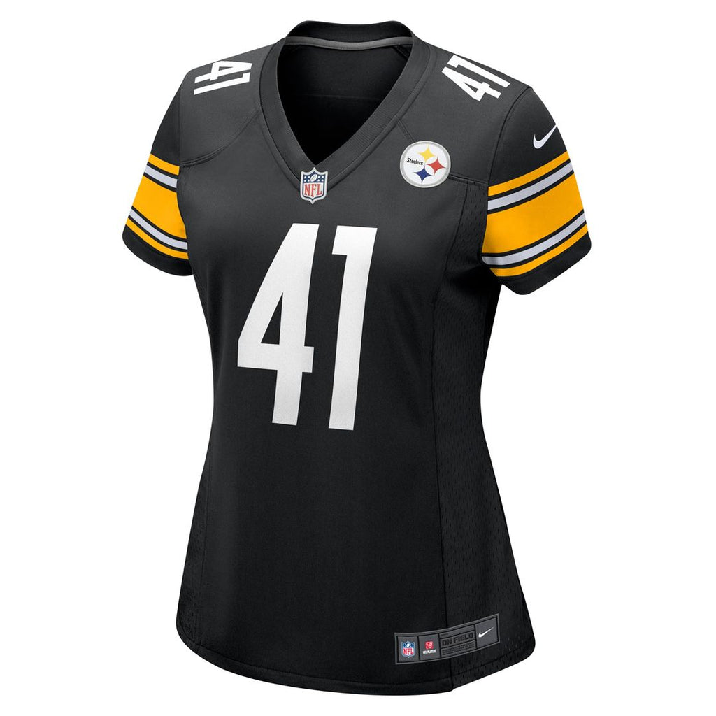 Payton Wilson Pittsburgh Steelers Nike Women's Team Game Official Jersey -  Black