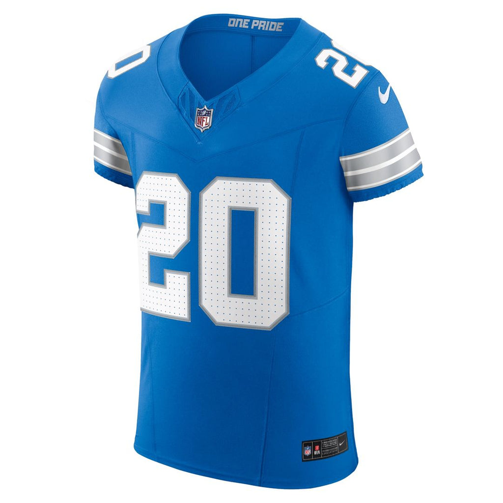 Barry Sanders Detroit Lions Nike Vapor F.U.S.E. Elite Jersey - Blue