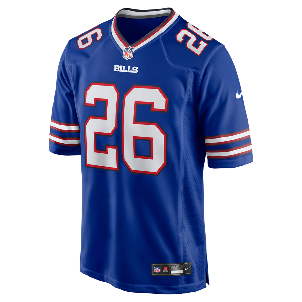 Ty Johnson Buffalo Bills Nike Team Game Jersey - Royal