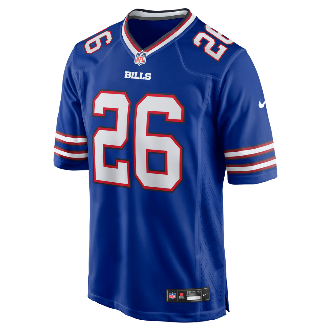 Ty Johnson Buffalo Bills Nike Team Game Jersey - Royal