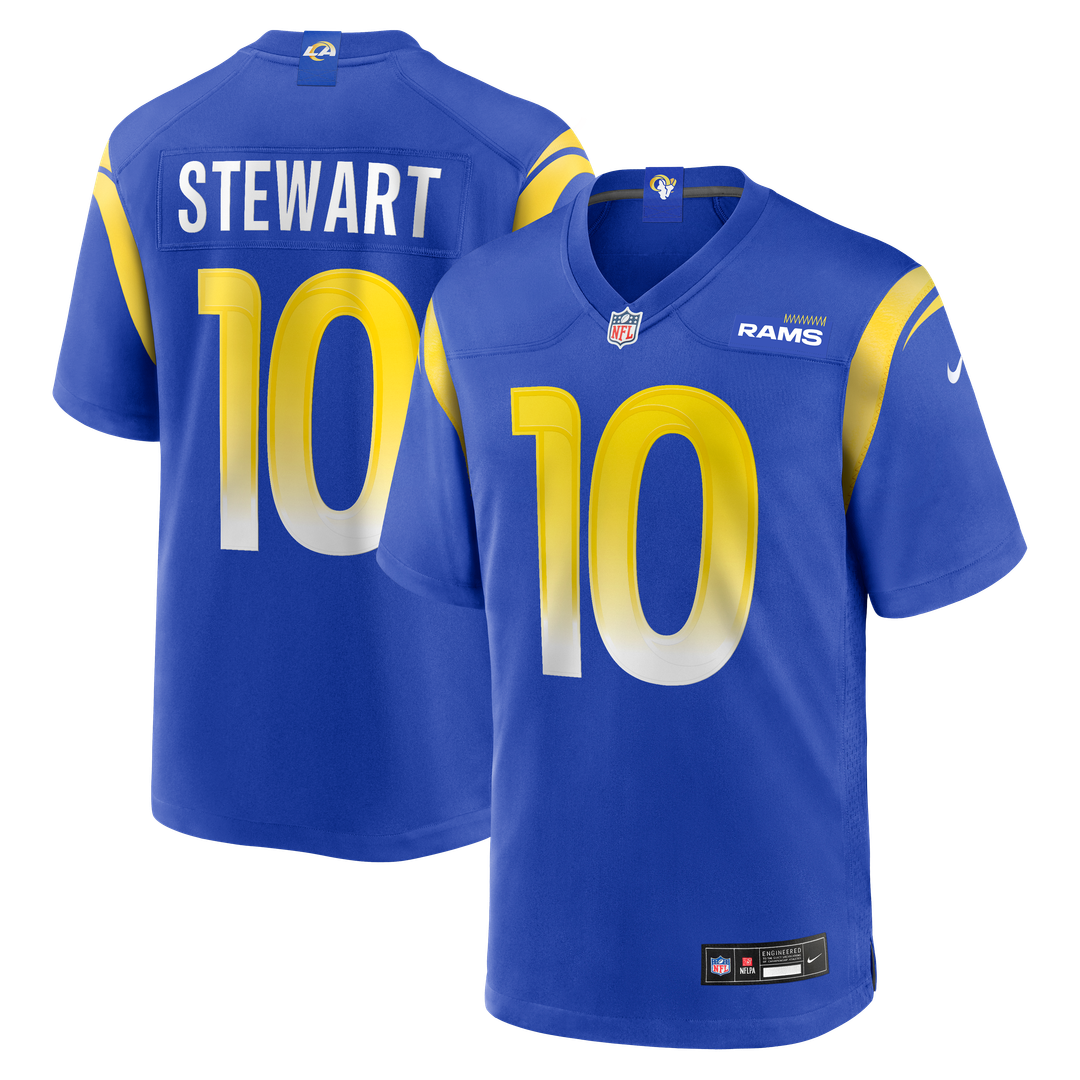 Josaiah Stewart Los Angeles Rams Nike Team Game Official Jersey -  Royal