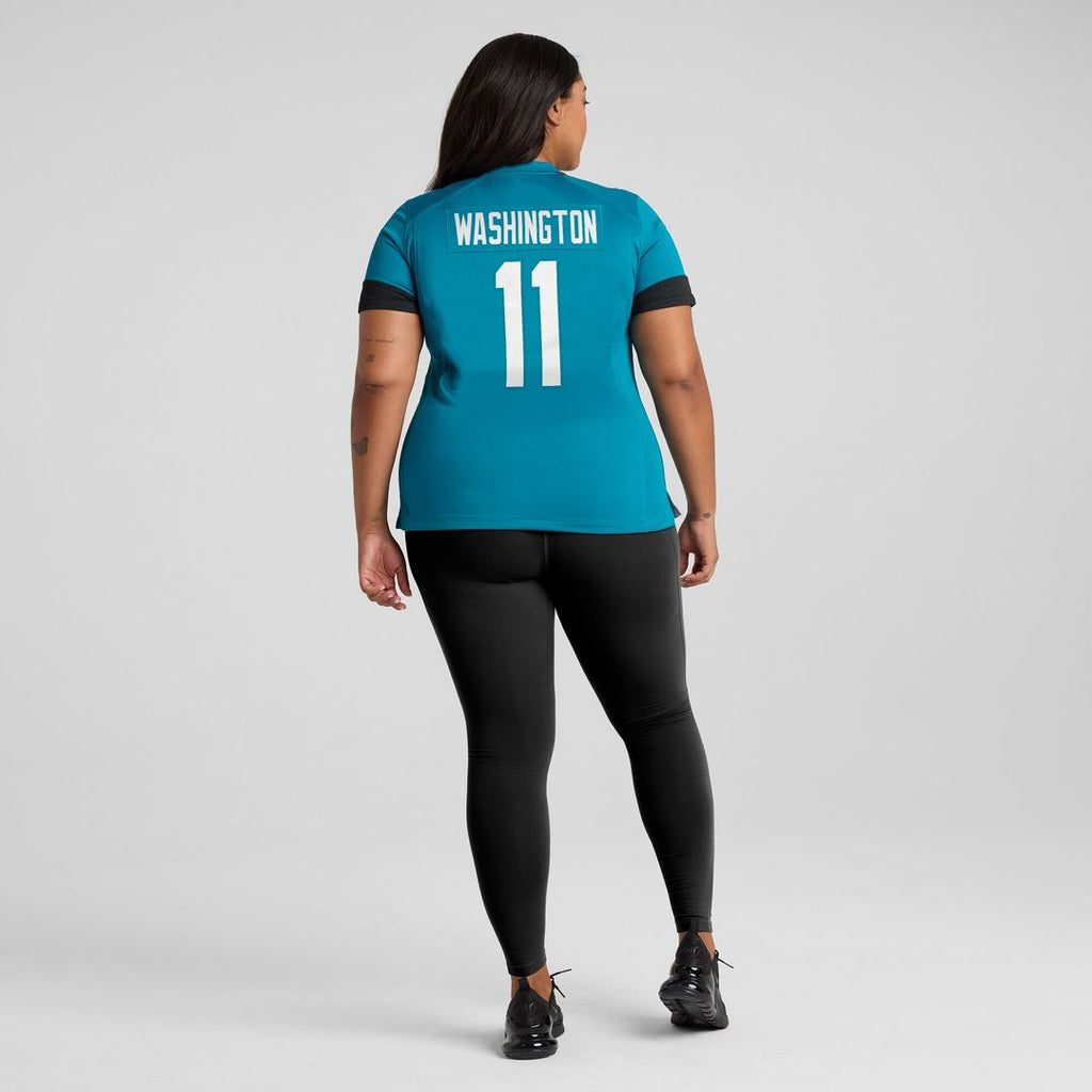 Parker Washington Jacksonville Jaguars Nike Women's Team Game Jersey - Teal
