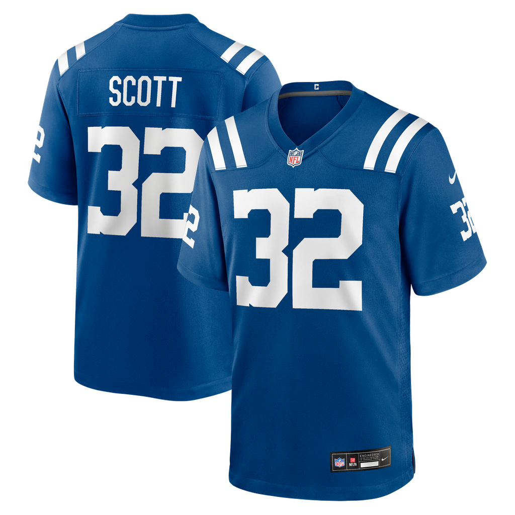 Daniel Scott Indianapolis Colts Nike Team Game Jersey - Royal