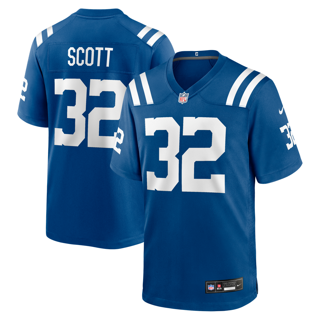 Daniel Scott Indianapolis Colts Nike Team Game Jersey - Royal