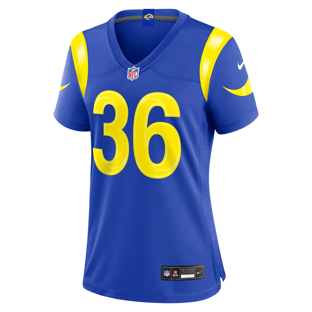 Alex Johnson Los Angeles Rams Nike Women's Team Game Official Jersey - Royal