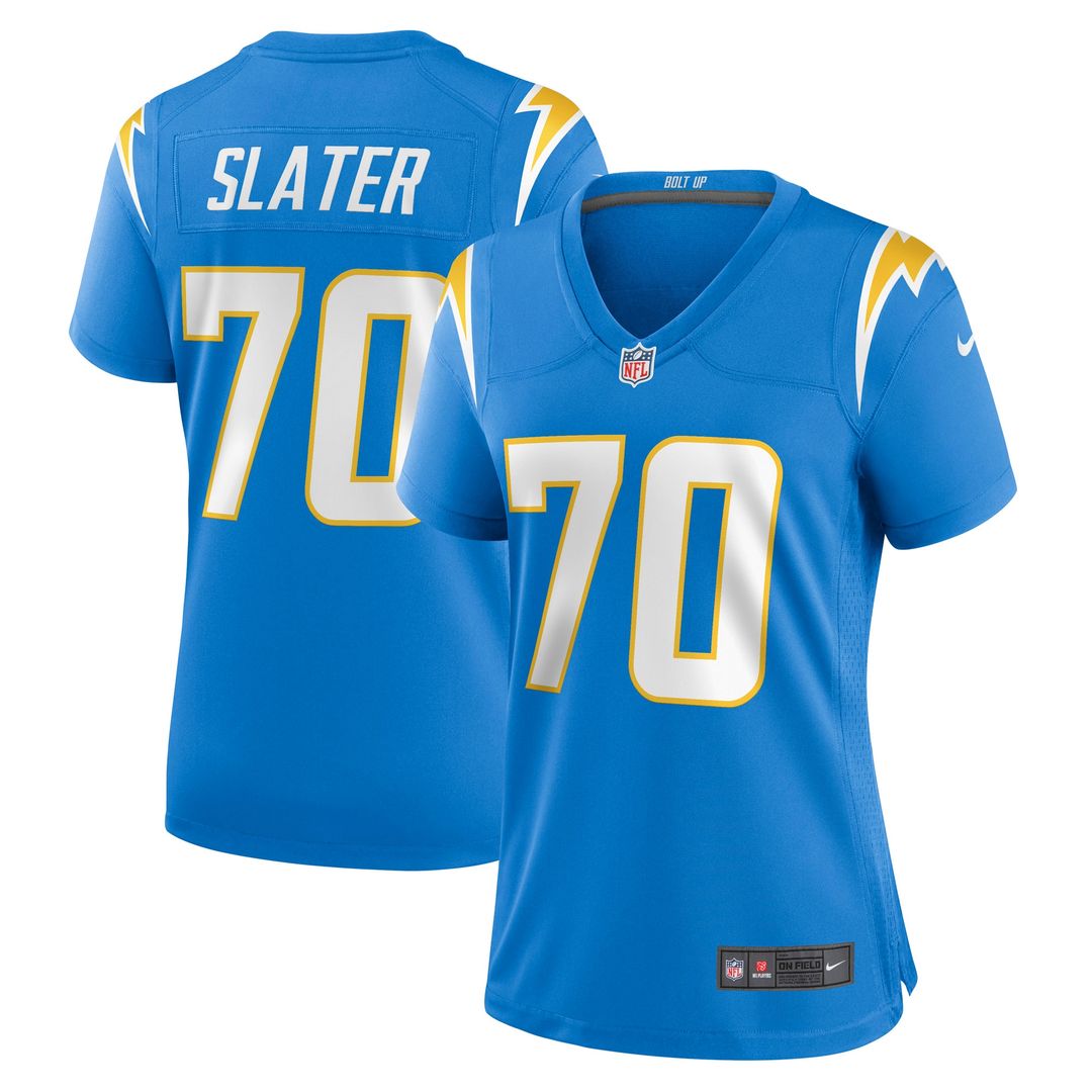 Rashawn Slater Los Angeles Chargers Nike Women's Game Official Jersey - Powder Blue