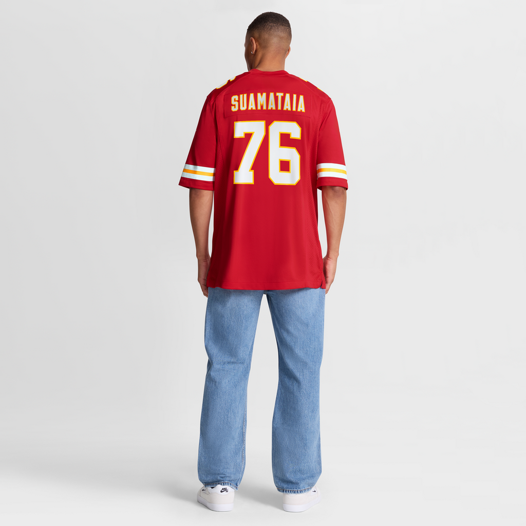 Kingsley Suamataia Kansas City Chiefs Nike  Game Official Jersey -  Red