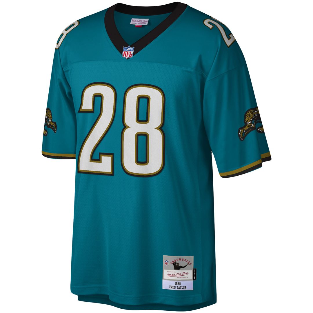 Fred Taylor Jacksonville Jaguars Mitchell & Ness Legacy Replica Jersey - Teal