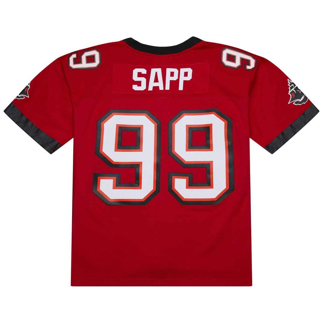 Warren Sapp Tampa Bay Buccaneers Mitchell & Ness 1995 Legacy Replica Official Jersey - Orange