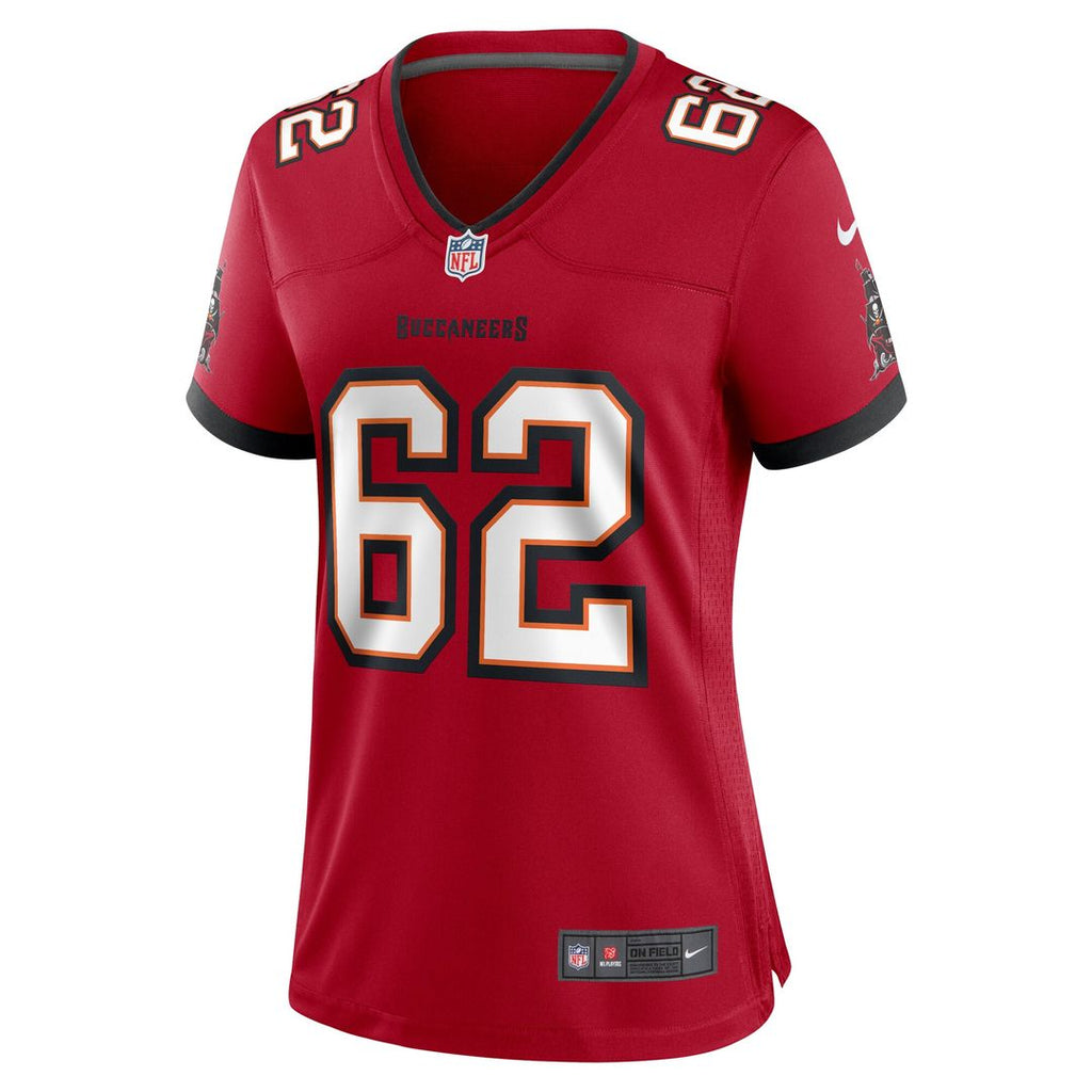 Graham Barton Tampa Bay Buccaneers Nike Women's  Game Official Jersey -  Red