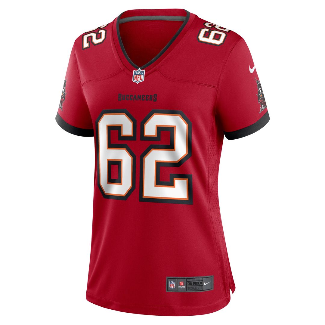 Graham Barton Tampa Bay Buccaneers Nike Women's  Game Official Jersey -  Red
