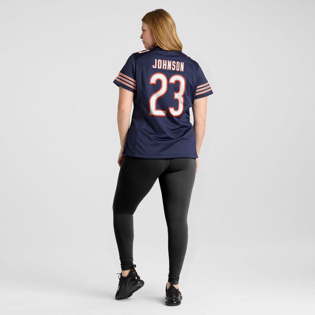 Roschon Johnson Chicago Bears Nike Women's Team Game Official Jersey -  Navy
