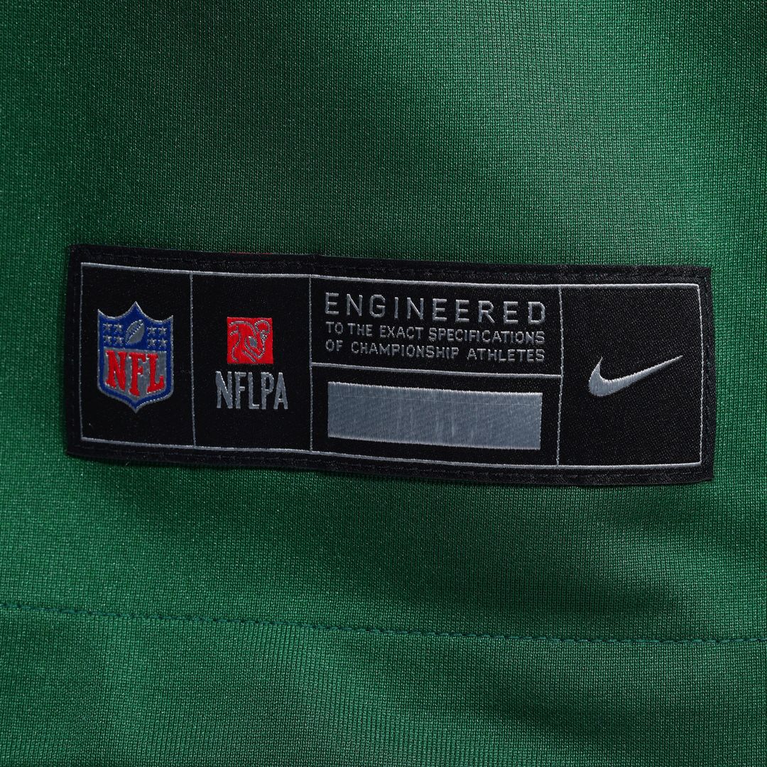 Adonai Mitchell New York Jets Nike Team  Game Official Jersey - Legacy Green