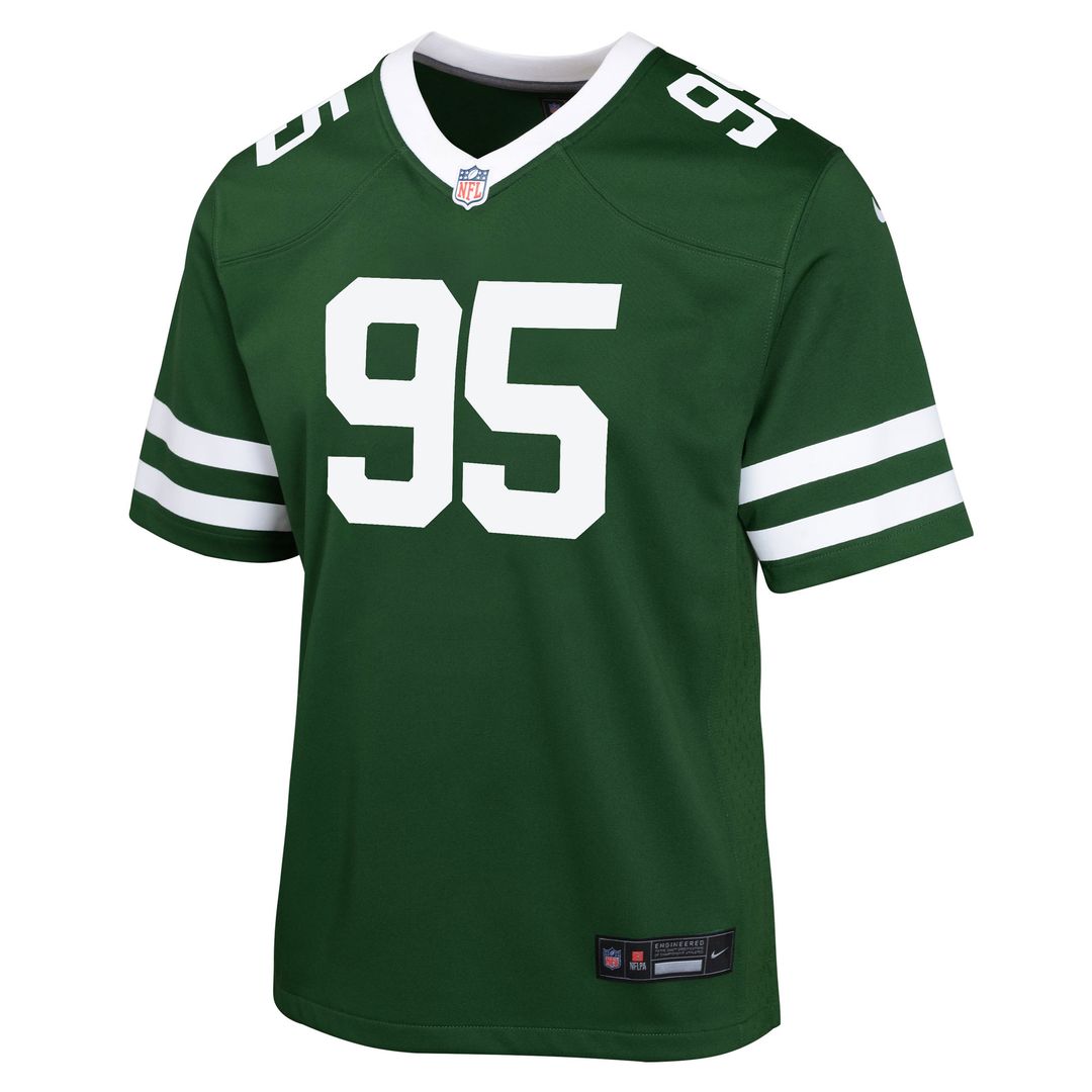 Quinnen Williams New York Jets Nike Youth Game Jersey - Green