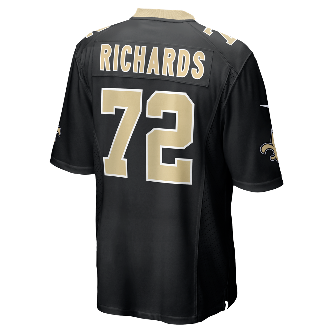 Asim Richards New Orleans Saints Nike Team Game Jersey - Black