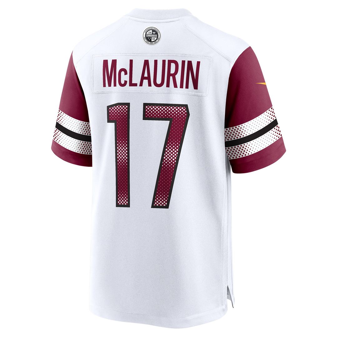Terry McLaurin Washington Commanders Nike Game Official Jersey -  White