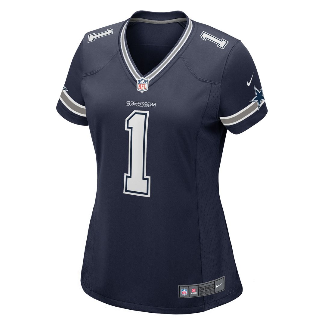 Number 1 Bride Dallas Cowboys Nike Women's Game Official Jersey - Navy