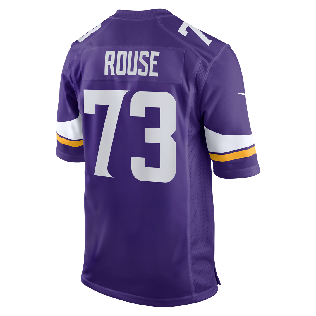 Walter Rouse Minnesota Vikings Nike Team Game Jersey - Purple