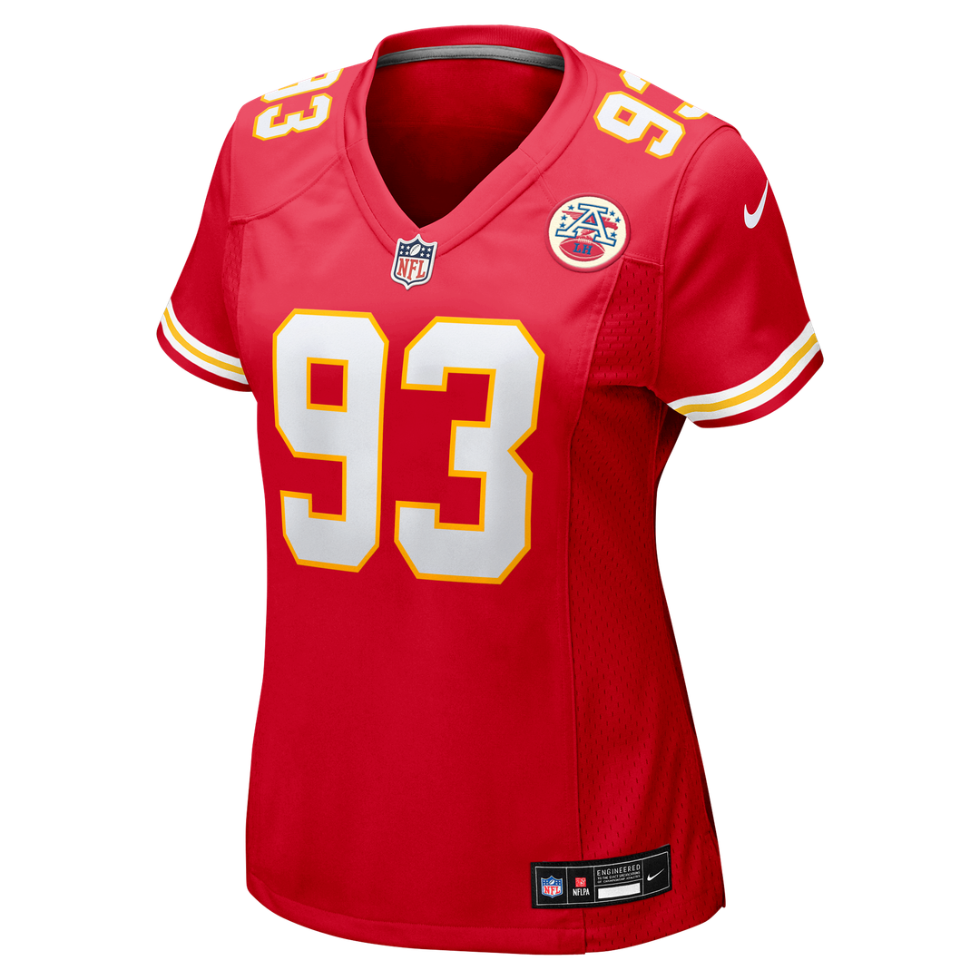 Zacch Pickens Kansas City Chiefs Nike Women's Team Game Jersey - Red