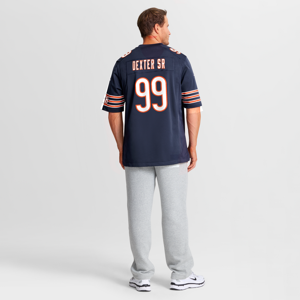 Gervon Dexter Sr. Chicago Bears Nike Game Jersey - Navy