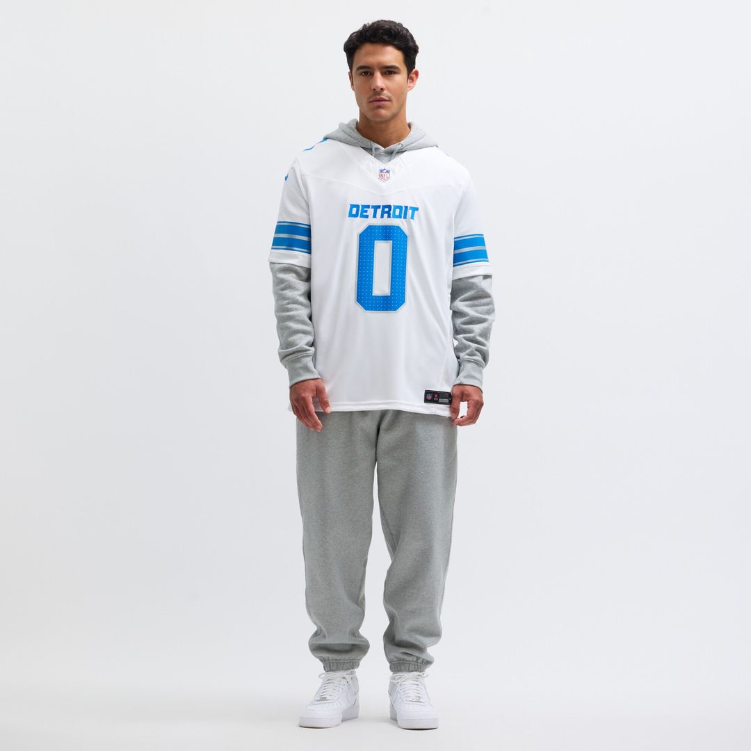 Jahmyr Gibbs Detroit Lions Nike 2nd Alternate Vapor F.U.S.E. Limited Official Jersey - Black