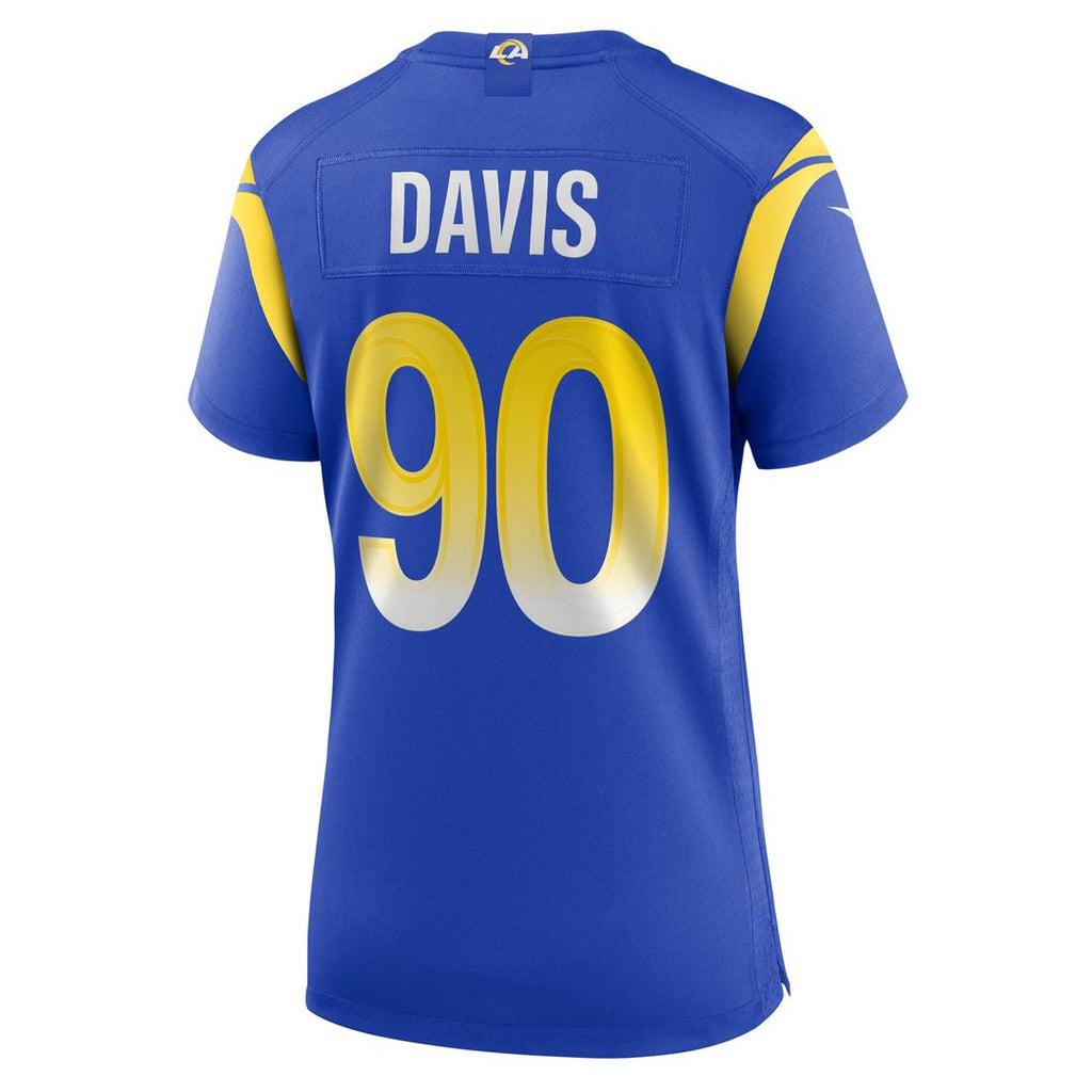 Tyler Davis Los Angeles Rams Nike Women's Game Jersey - Royal