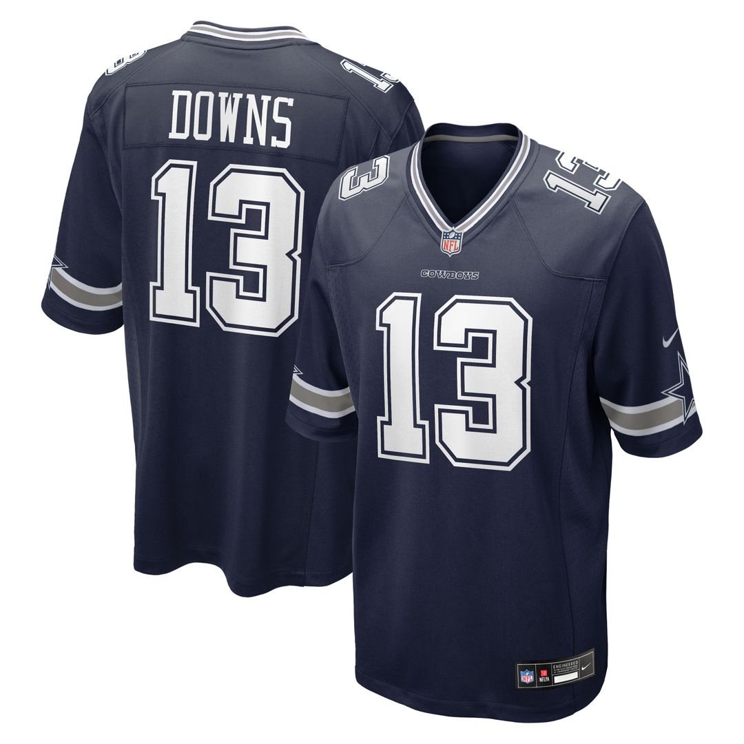 Caleb Downs Dallas Cowboys Nike Game Official Jersey - White