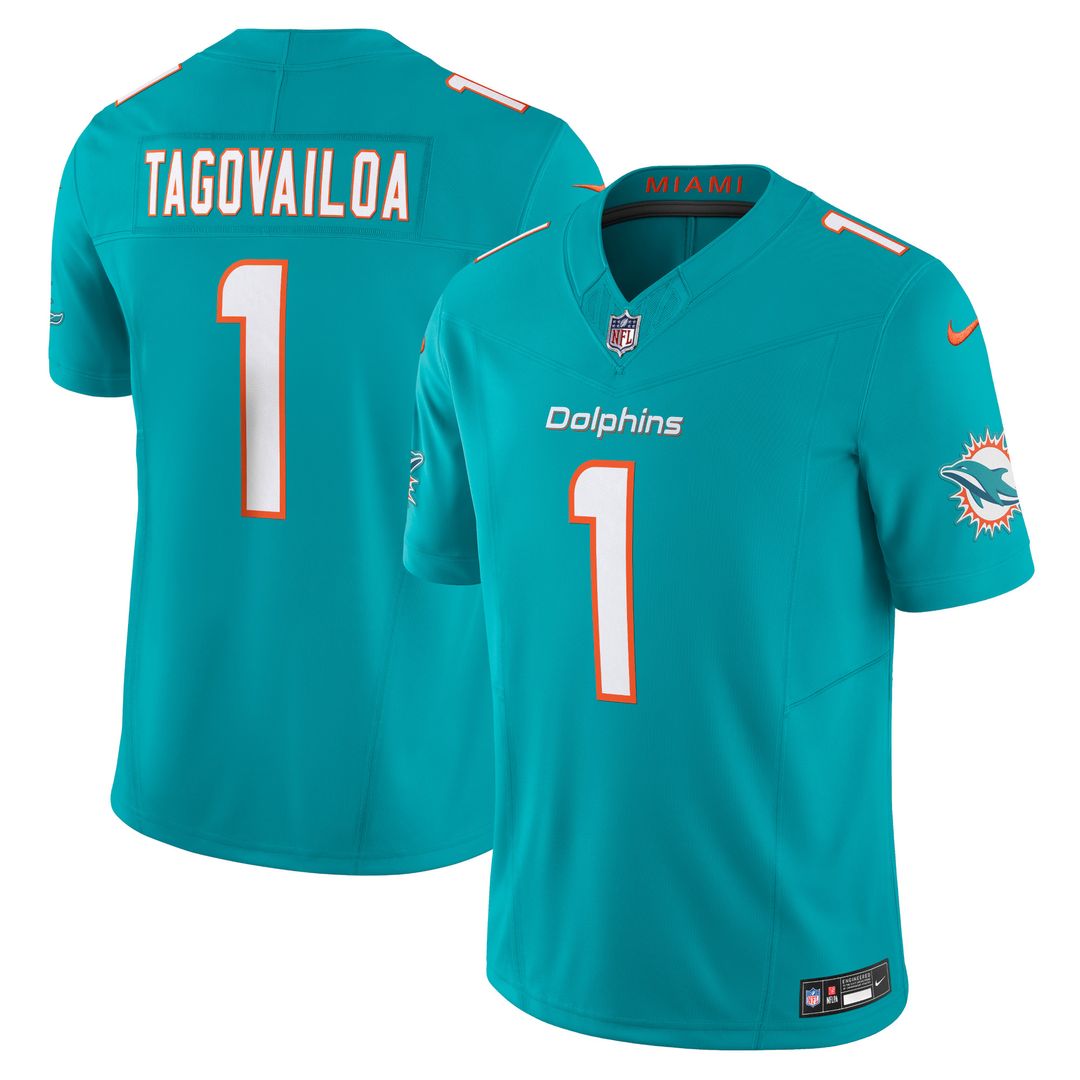 Tua Tagovailoa Miami Dolphins Nike Vapor F.U.S.E. Limited Official Jersey - White