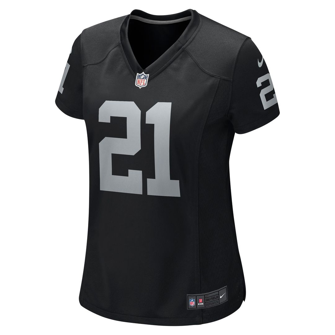 Cliff Branch Las Vegas Raiders Nike Women's Retired Player Game Official Jersey - Black