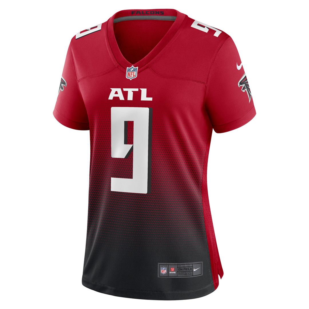 Michael Penix Jr. Atlanta Falcons Nike Women's Alternate Game Official Jersey -  Red