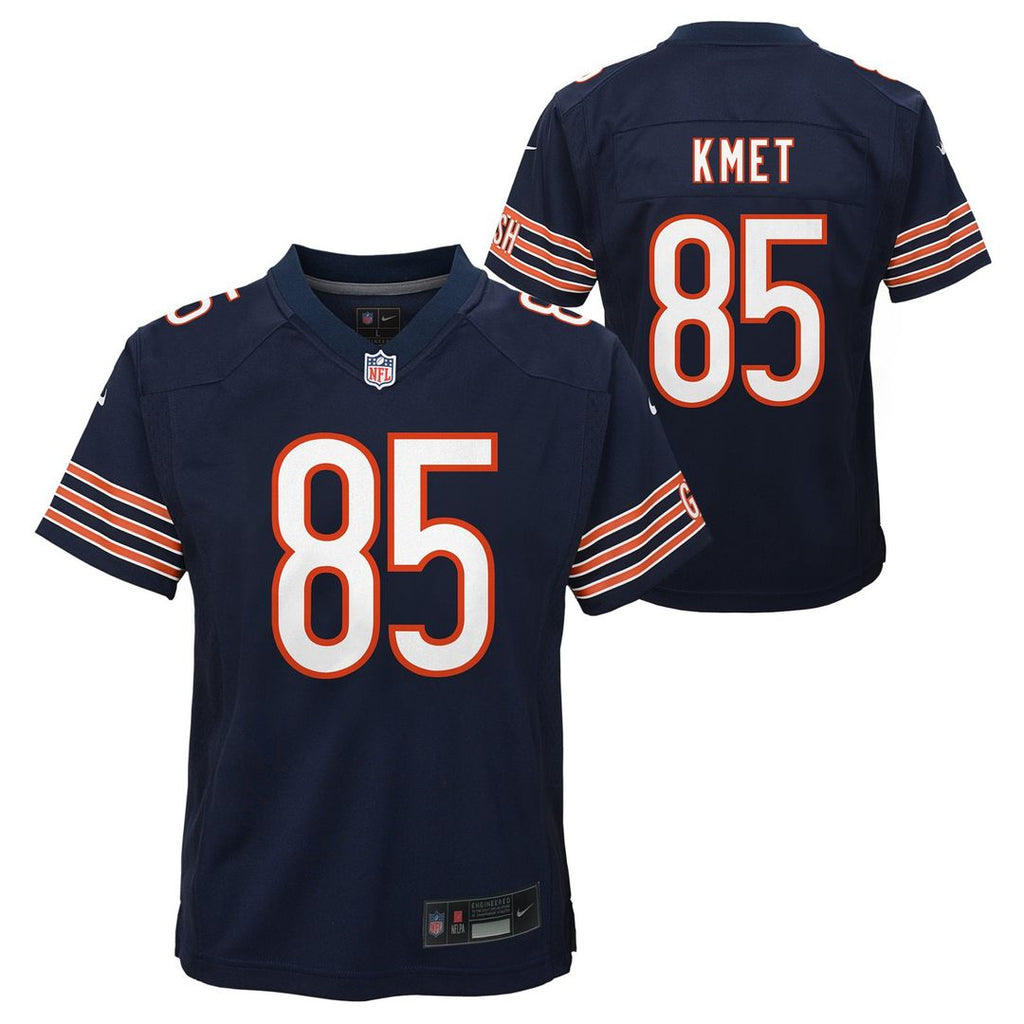 Cole Kmet Chicago Bears Nike Youth Team Game Official Jersey - Navy