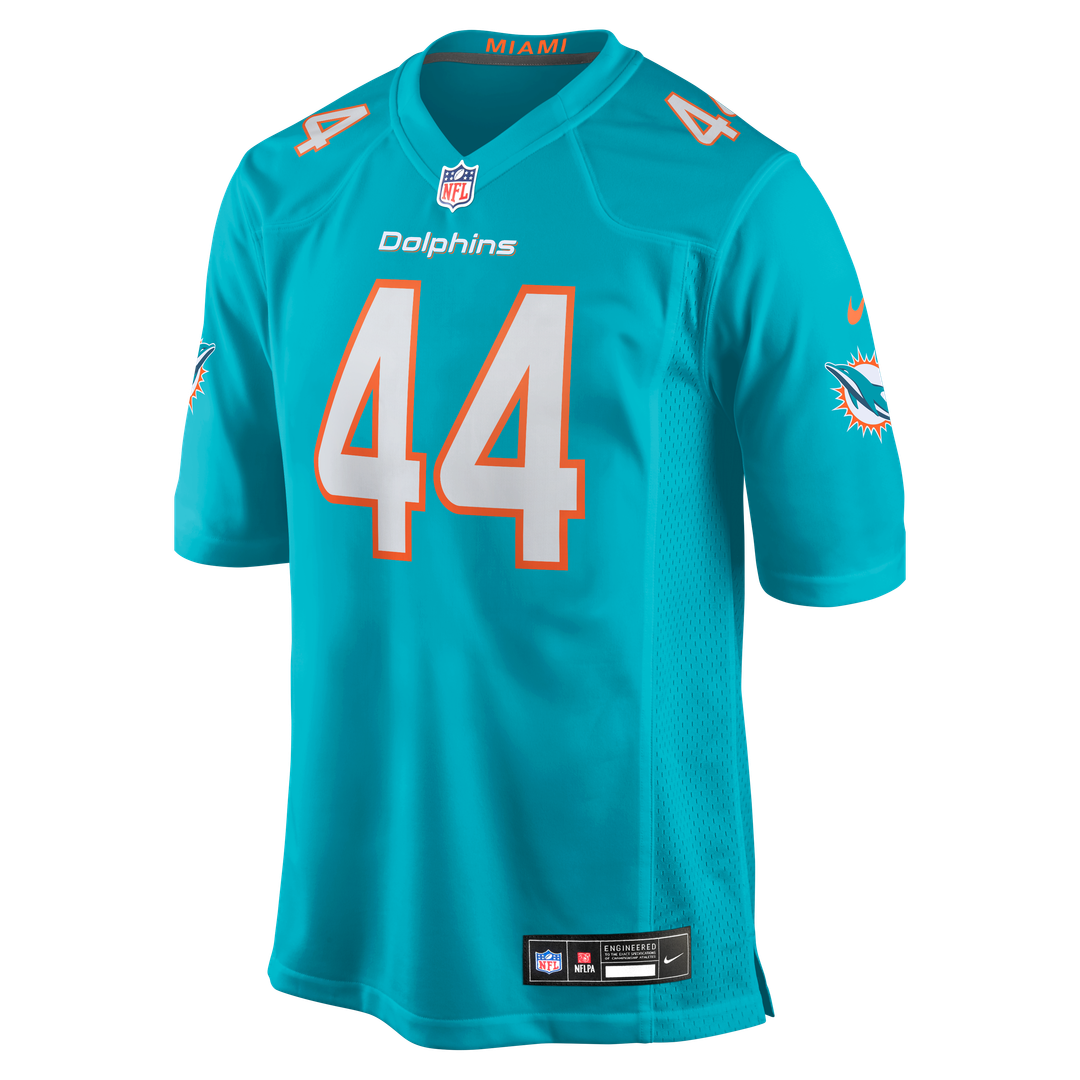 Chop Robinson Miami Dolphins Nike  Game Official Jersey -  Aqua
