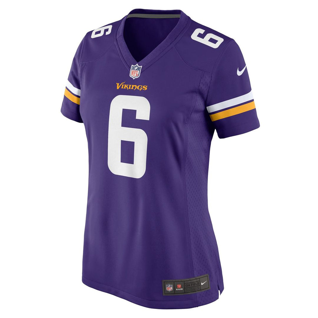 Brian Asamoah II Minnesota Vikings Nike Women's  Game Official Jersey -  Purple