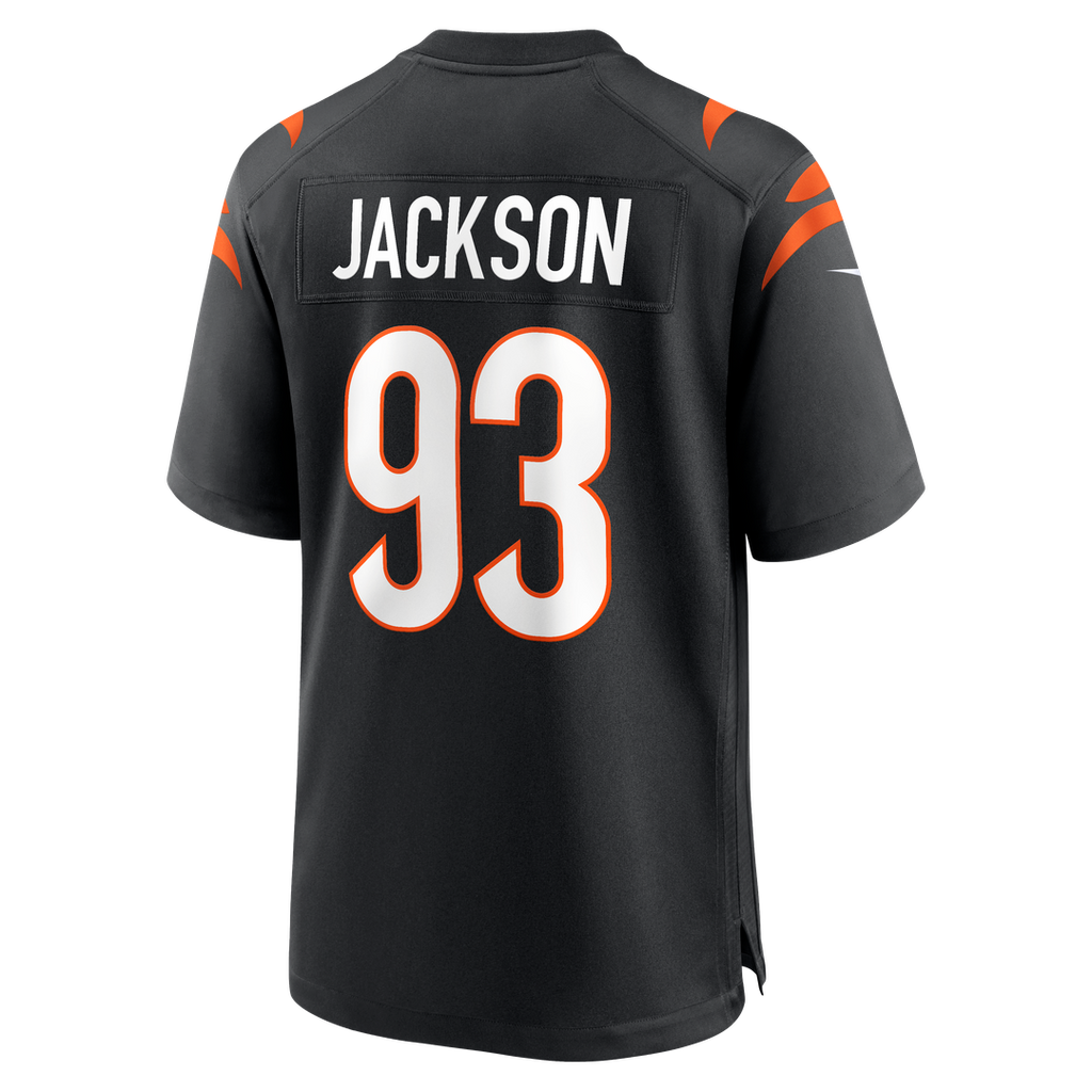 McKinnley Jackson Cincinnati Bengals Nike Game Jersey - Black
